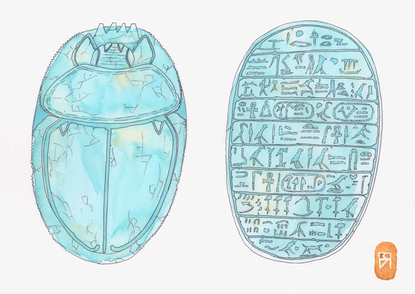 Scarabée de Jade - Reproduction