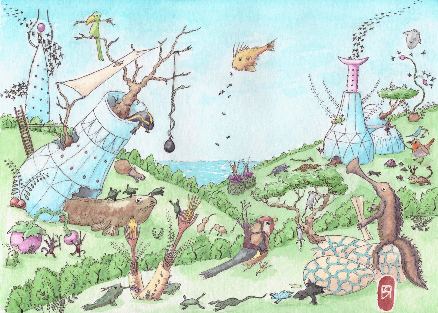 Lude Bosch - Reproduction